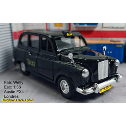 Taxi Austin Fx4 De Londres, Escala 1/36 De Coleccion 