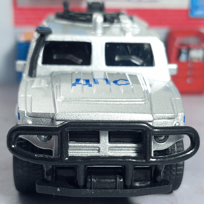 Carro De La Policia De Moscu Blindado A Escala  5