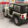 Jeep Wrangler Rubicon Blanco Escala 1/36 Marca Welly