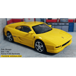Ferrari F355 Scuderia, A Escala 1/43, De Colección