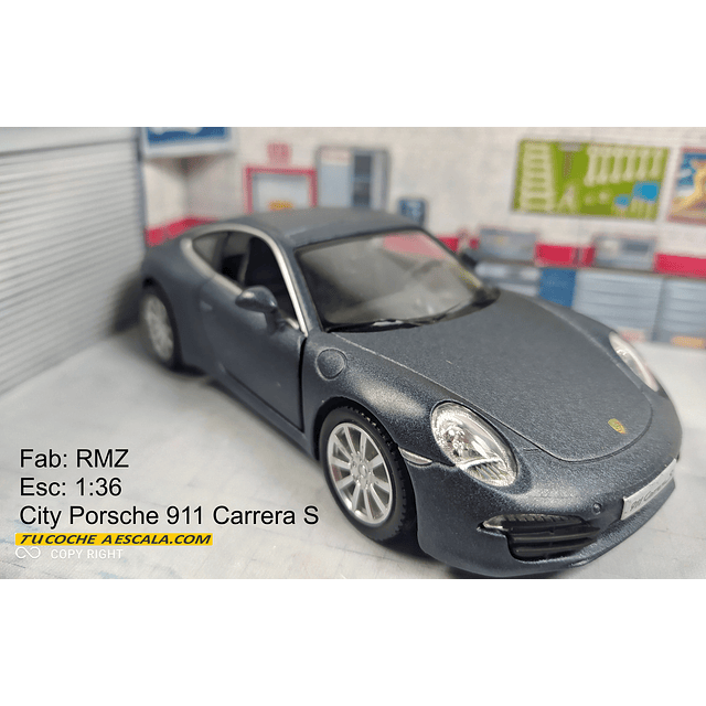 Porsche 911 Carrera 4s, Carro A Escala De Colección