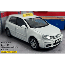 VOLKSWAGEN GOLF TAXI DE BASILEA  Escala 1/36 De Coleccion