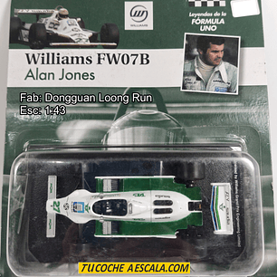 Alan Jones, Williams Fw07b 1980 FORMULA 1 A 1/43 
