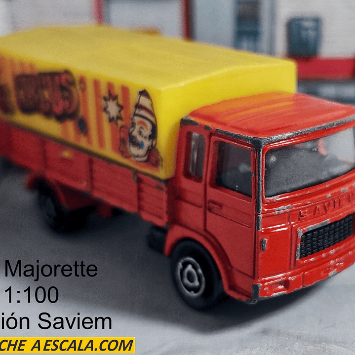 Camión Saviem, Majorette, Escala 1-100 1