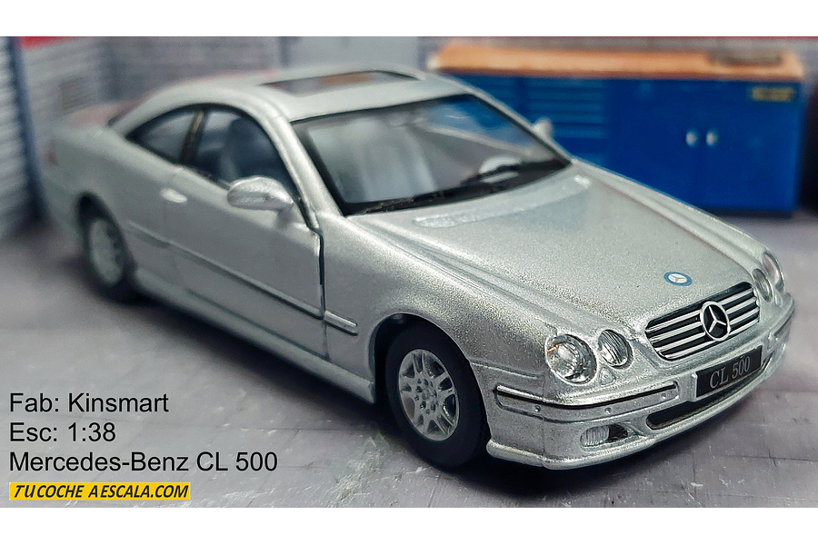 Mercedes-Benz CL 500, Escala 1-36 MARCA KINSMART