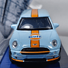 Mini Cooper gulf  Escala 1/43 marca motor max-