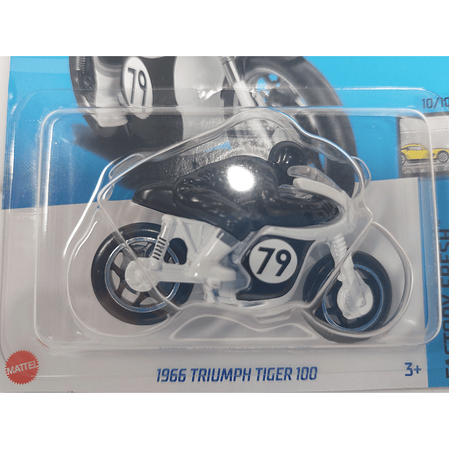TRIUMPH TIGER 100 1966  Hot Wheels , escala 1/64