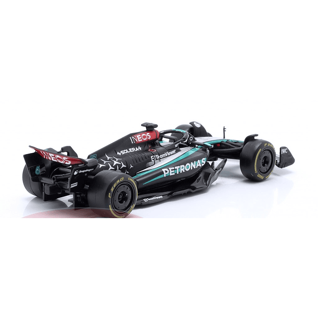 Mercedes-amg F1 W15 E RUSELL en caja de CARTON 1-43
