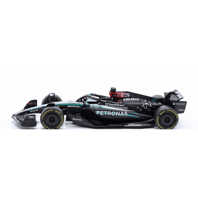 Mercedes-amg F1 W15 E RUSELL en caja de CARTON 1-43